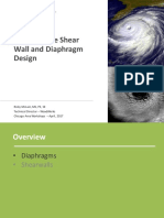 16WS05 Chicago Wind Workshops Hour 3 Shearwalls and Diaphragms