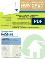 Habitat Restore Direct Mail Alexandria