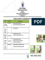 Department of Education: Individual Workweek Accomplishment Report