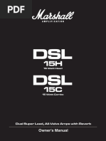 DSL DSL: Owner's Manual