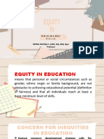 Equity in Education Indicators