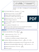 Serie D'exercices Logarithme