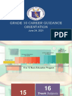 Grade 10 Career Guidance Orientation