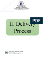 II. Delivery Process: Republic of The Philippines