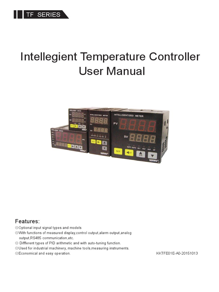 Temperaturnyy Kontroller Tf7 m1 User Manual en | PDF | Electrical