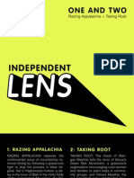 Independent Lens CD inserts