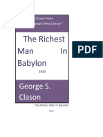 The Richest Man in Babylon: George S. Clason
