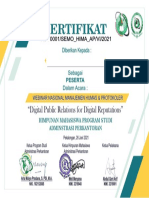 Sertifikat Peserta