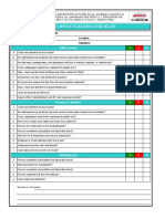 CRCC cleaning Checklist Form