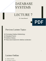 Lecture 7 E-R MODEL, ER Constructs, Entity Types