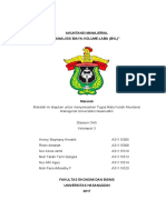 Analisis BVL untuk Laba Perusahaan