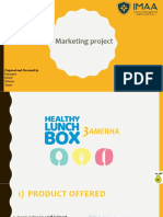 Marketing Project: Course Held By: Rafik Mohamadi