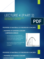 4.2 Properties of Materials of Prestressed Concrete