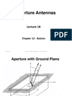 Aperture Antennas: Chapter 12 - Balanis