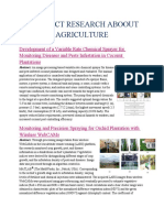 Abstract Research Aboout Agriculture