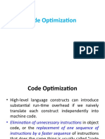 Code Optimization (Autosaved)