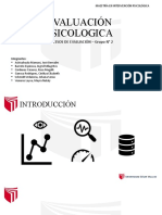 Evaluación Psicologica - Grupo 2