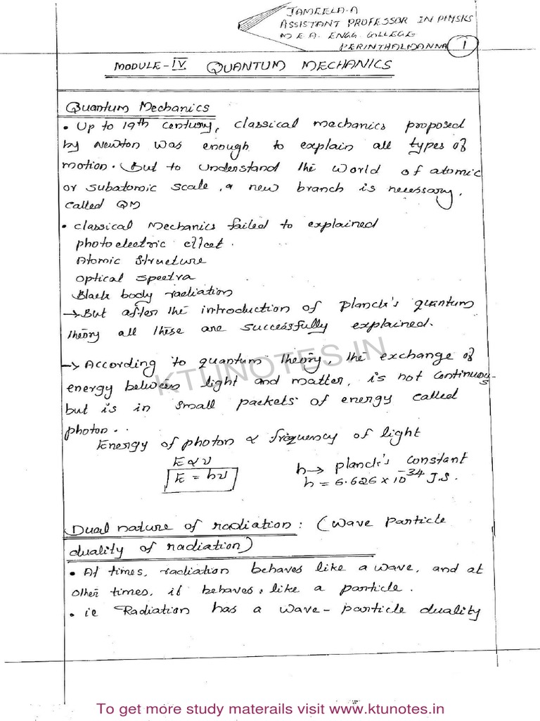 KTUNOTES Study Materials Access | PDF