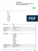 Product Data Sheet: Acti 9 - Low Level Auxiliary Contact OF+SD - For C60, C120, C60H-DC, DPN, ID