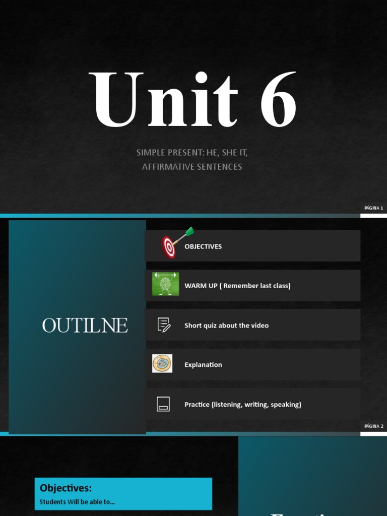 SIMPLE PRESENT: HE, SHE IT, AFFIRMATIVE SENTENCES | PDF | Syntax ...