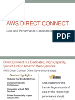 Aws Direct Connect: Cost and Performance Considerations