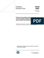 1605 POSTES DE HORMIGÓN PRETENSADO, DE SECCIÓN ANULAR Y FORMA TRONCOCÓNICA, PARA SOPORTES DE INSTALACIONES AÉREAS