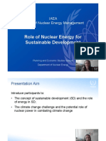 Nuclear Energy, Sustainable Development Goals and Paris Ag.