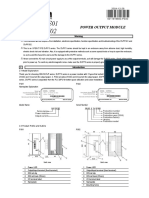 Datasheet Fuente de Poder