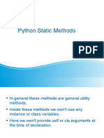 Python Static Method