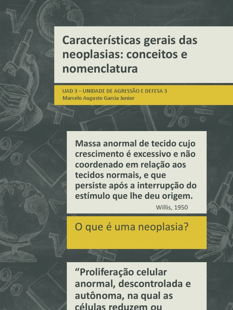 Aula - Características Gerais Das Neoplasias | PDF | Neoplasmas ...