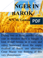 Hunger in Barok: N.V.M. Gonzalez
