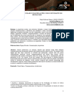 Artigo ARQUITETURA ESCOLAR E SUAS RELAÇÕES COM O ESTUDANTE DO SÉCULO XXI