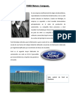 Análisis FODA de La Empresa FORD Motors Company
