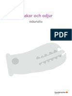 Målarhäfte Drakar