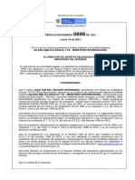 Resolucion 0898 Del 18 de Junio de 2021