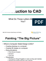 Introduction To CAD: What Do Those Letters Mean To You?