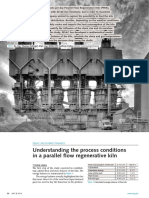 Understanding the Process Conditions in a Parallel Flow Regenerative Kiln