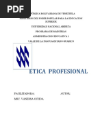 Etica Profesional