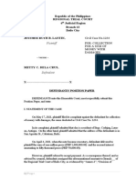 Republic of The Philippines Regional Trial Court 6 Judicial Region Branch 13 Iloilo City Jesther Ruth B. Lantin