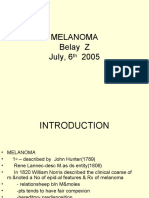 Melanoma Belay Z July, 6 2005