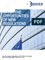 Catch The Opportunities of New Regulations