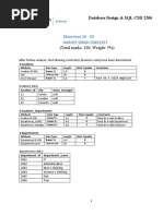 Assignment# 3 - Creation of Tables and Constraints