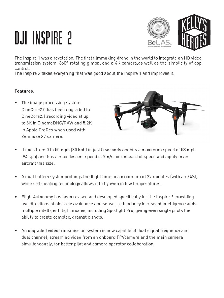 Drone Inspire 2 Pdf