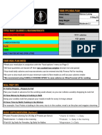 PPS Meal Plan for Marcus Leong