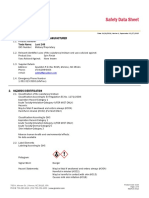 Safety Data Sheet: Product Identification and Manufacturer