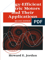 Energy-Efficient Electric Motors and Their Applications by Howard E. Jordan (Auth.)
