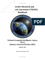 Cooperative Research and Development Agreement (CRADA) Handbook
