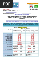 Tubes & Valves MFG Co ,: To View Jindal Star Pipe Catalouge Click Here