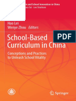 School-Based Curriculum in China: Yunhuo Cui Hao Lei Wenye Zhou Editors
