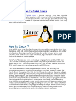 Pengertian Dan Definisi Linux